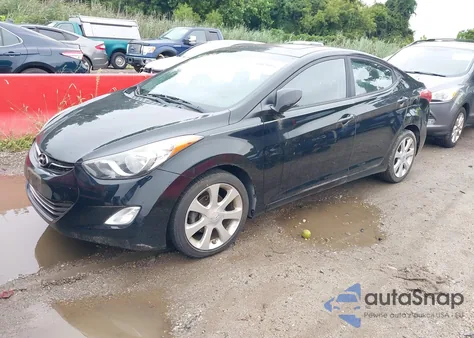2013 Hyundai Elantra Gls/Limited из США, поврежденный, VIN 5NPDH4AE1DH172509